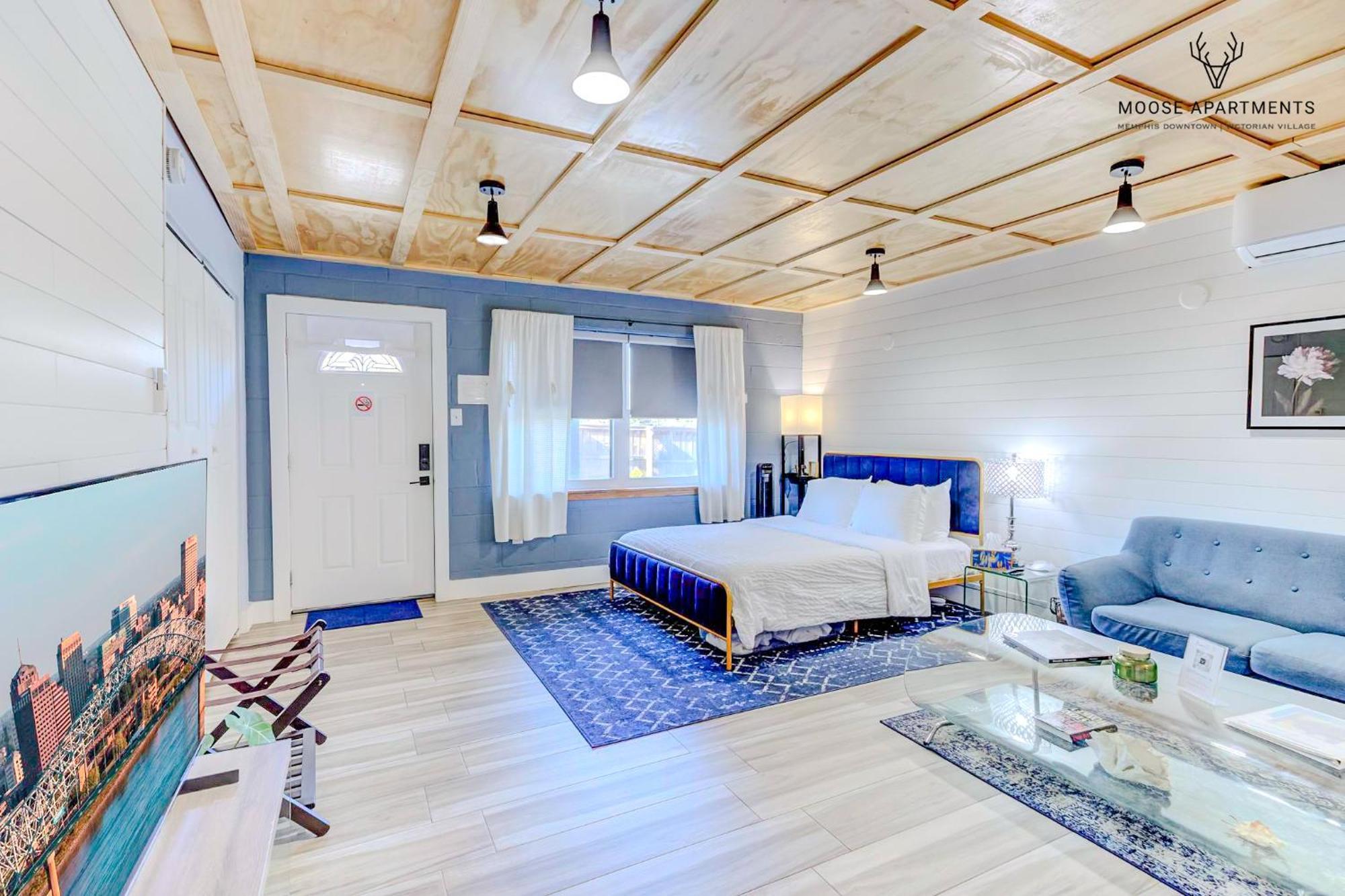 The Moose #3 - Modern Luxe Studio With Free Gated Parking & Wifi เมมฟิส ภายนอก รูปภาพ