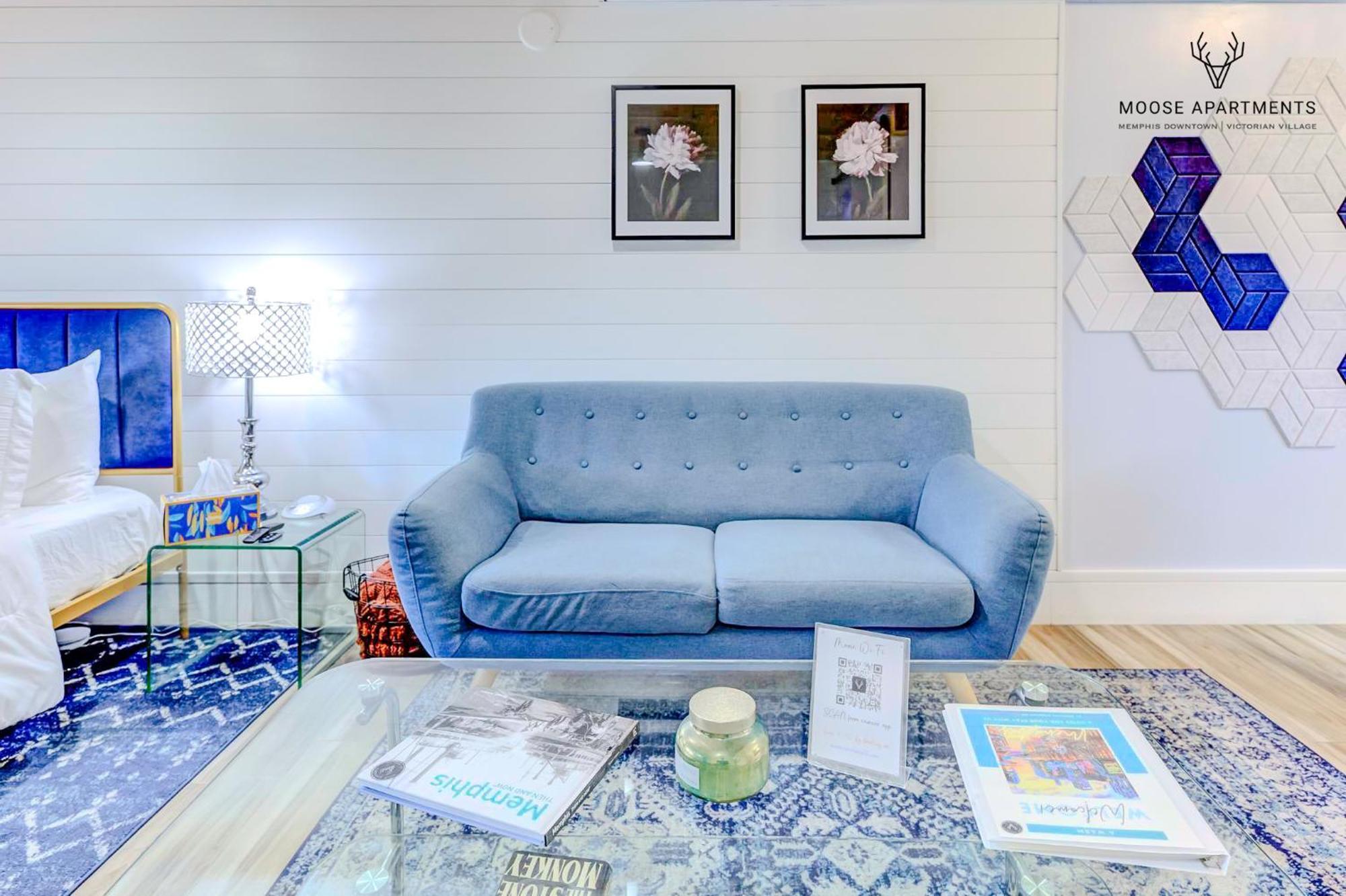 The Moose #3 - Modern Luxe Studio With Free Gated Parking & Wifi เมมฟิส ภายนอก รูปภาพ