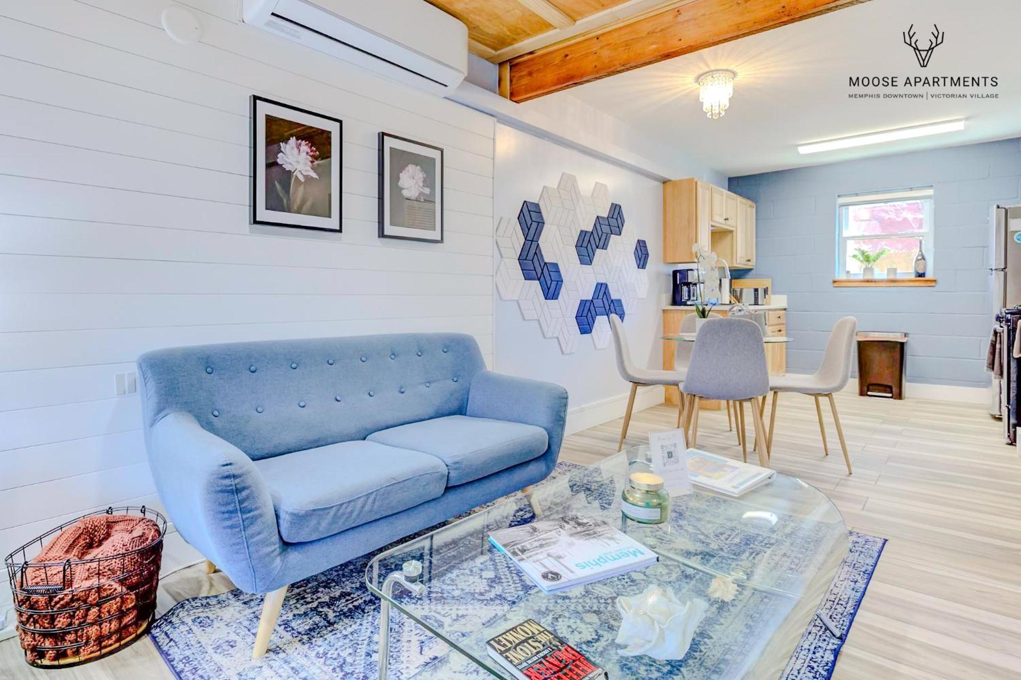 The Moose #3 - Modern Luxe Studio With Free Gated Parking & Wifi เมมฟิส ภายนอก รูปภาพ